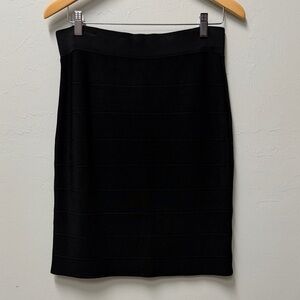White House Black Market Classic Black Pencil Skirt